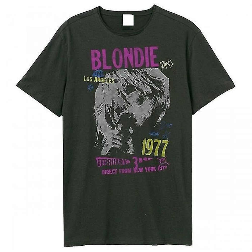 Retro Unisex Adult Tour 77 Blondie T-Shirt